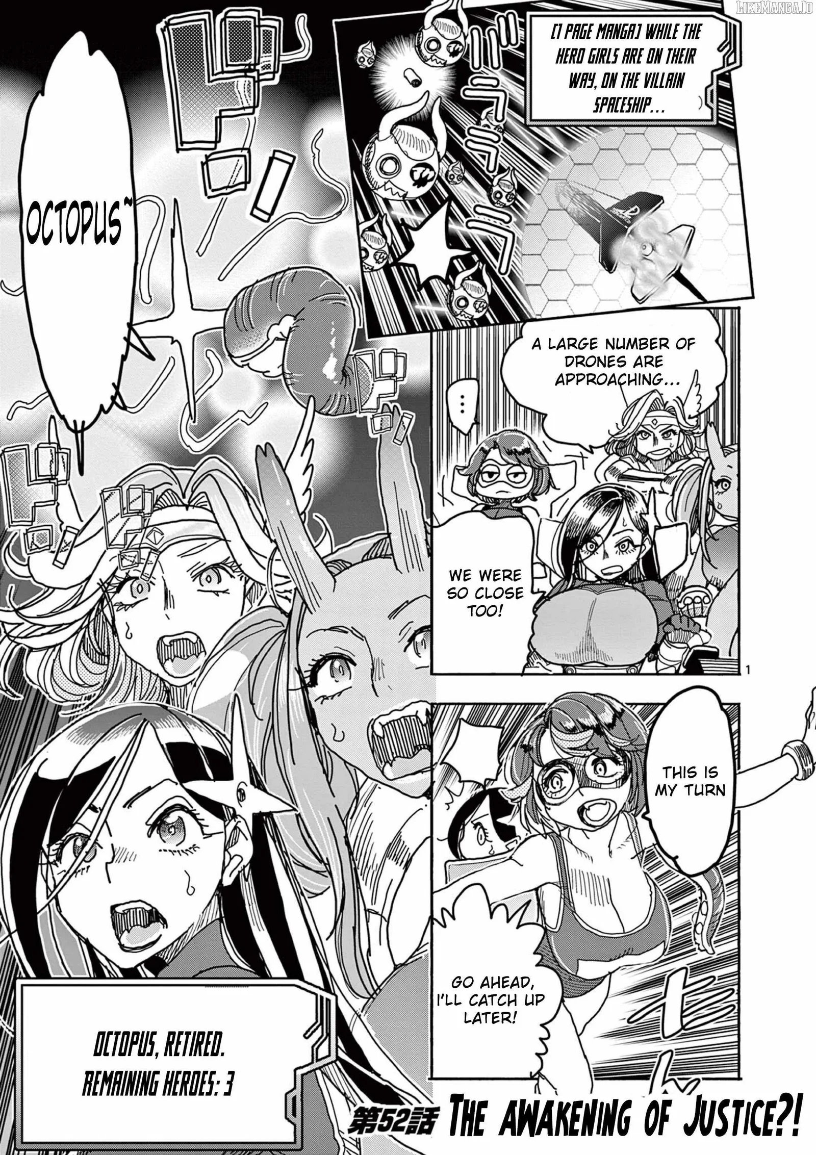 Hero Girl × Healer Boy: Touch or Death Chapter 52 page 1