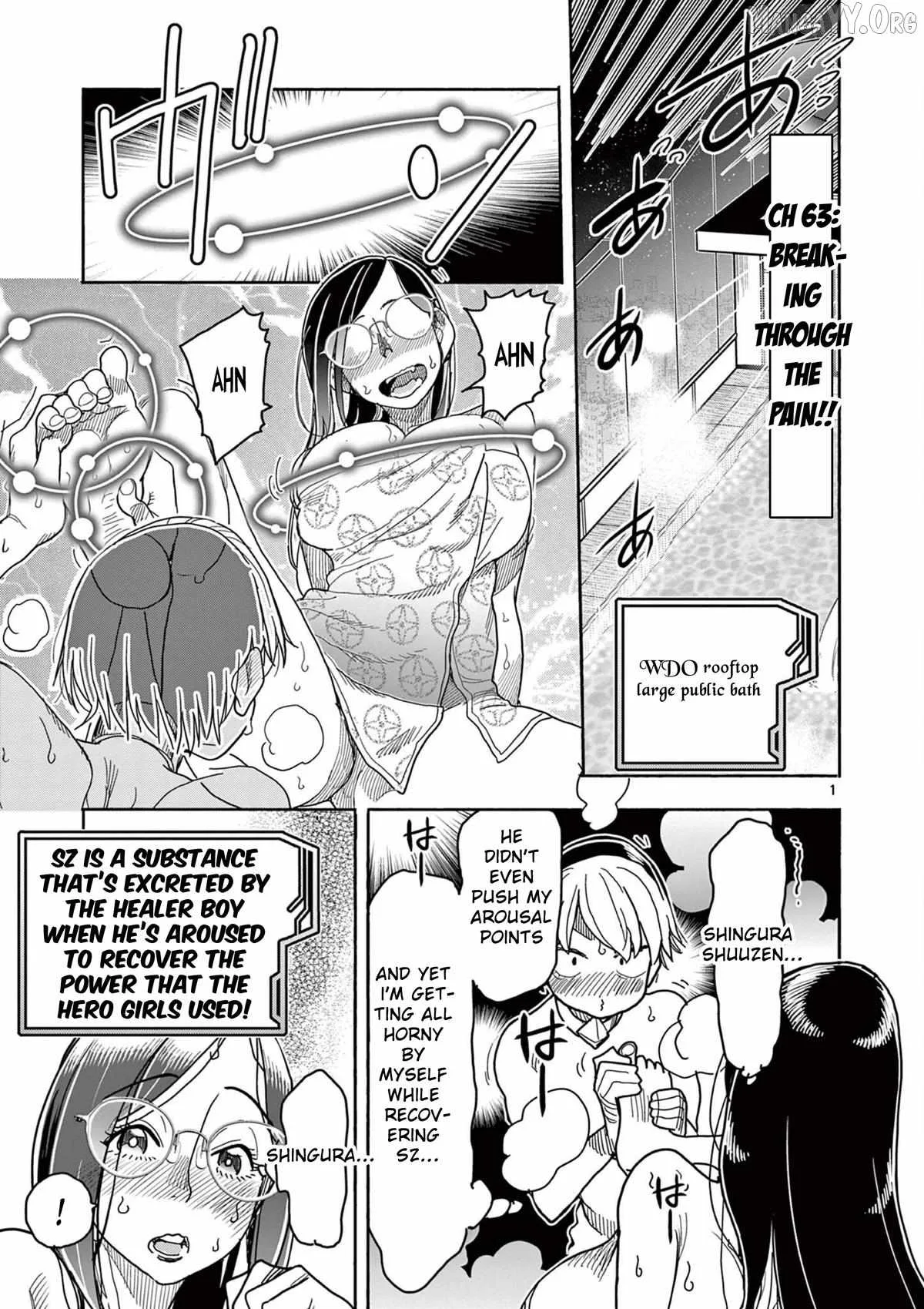 Hero Girl × Healer Boy: Touch or Death Chapter 63 page 2