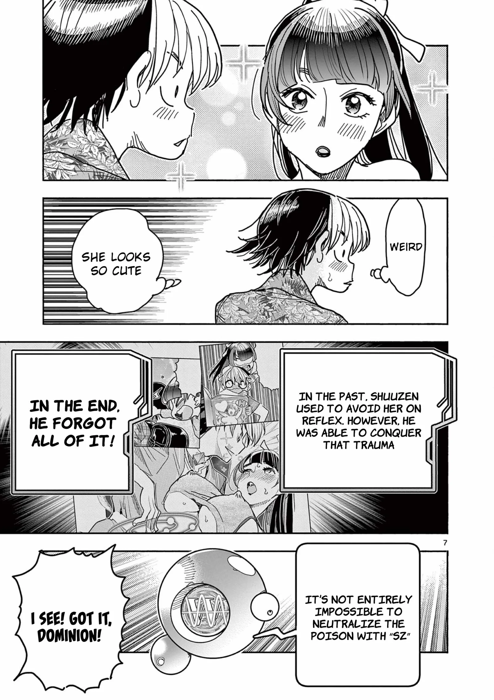 Hero Girl × Healer Boy: Touch or Death Chapter 33 page 7