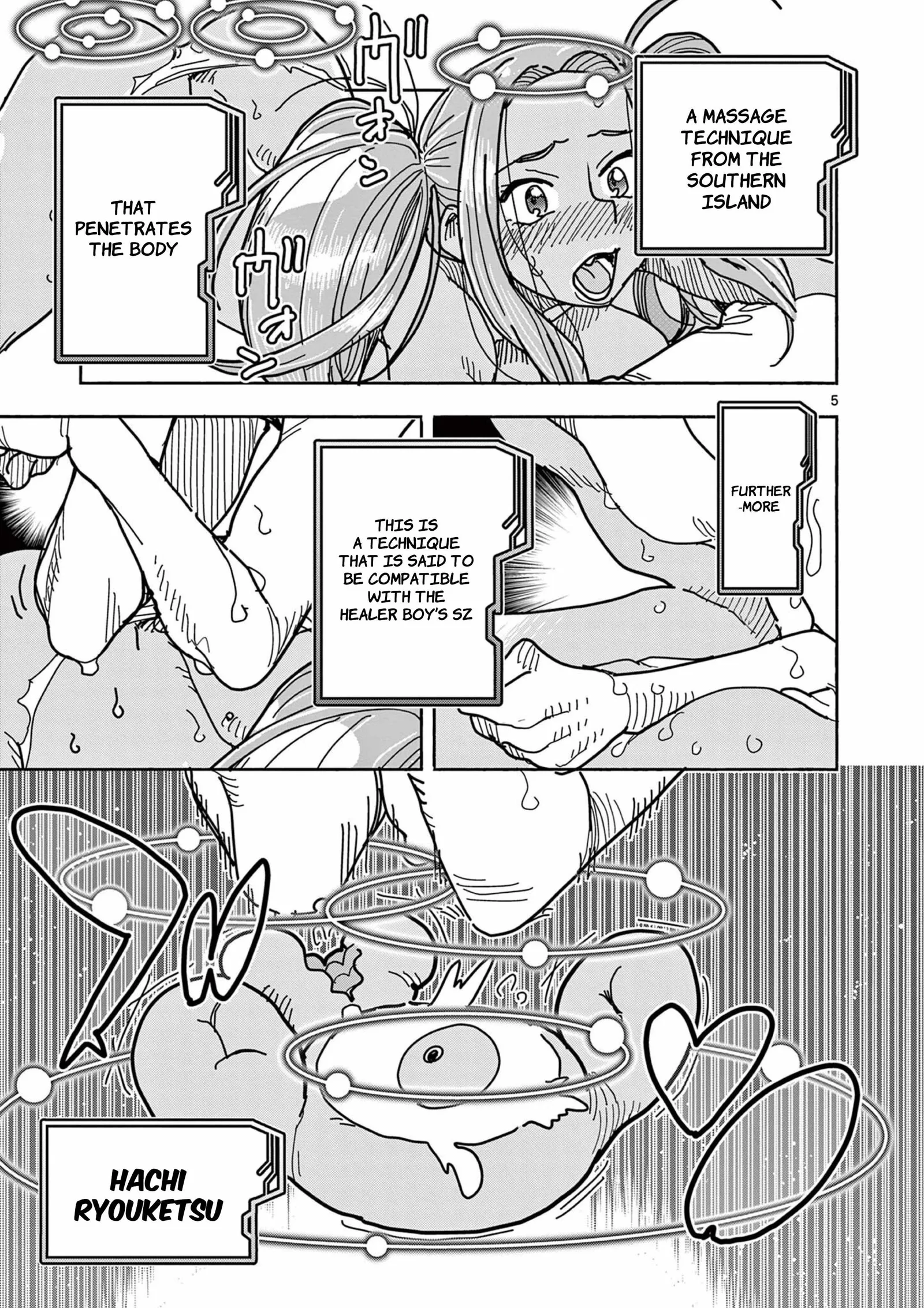 Hero Girl × Healer Boy: Touch or Death Chapter 35 page 5
