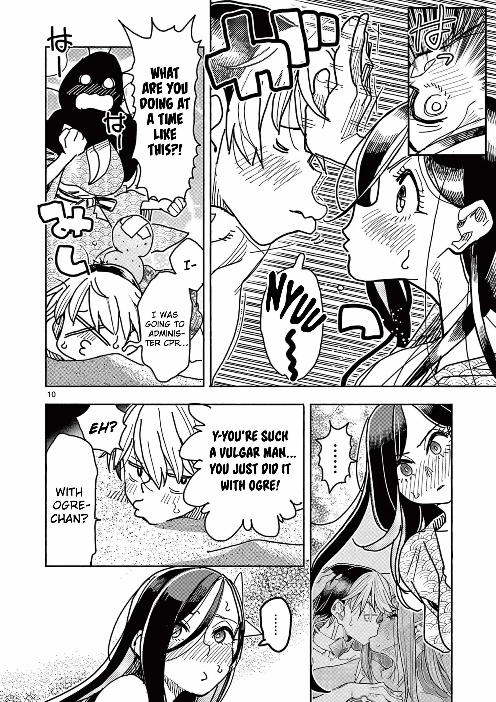 Hero Girl × Healer Boy: Touch or Death Chapter 36 page 10