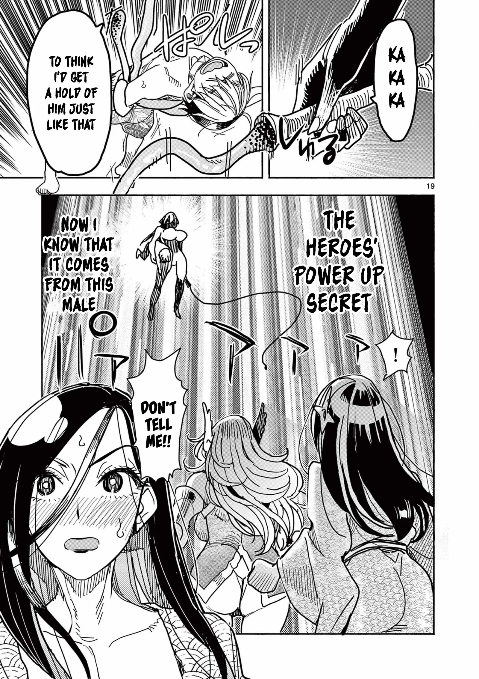 Hero Girl × Healer Boy: Touch or Death Chapter 35 page 19