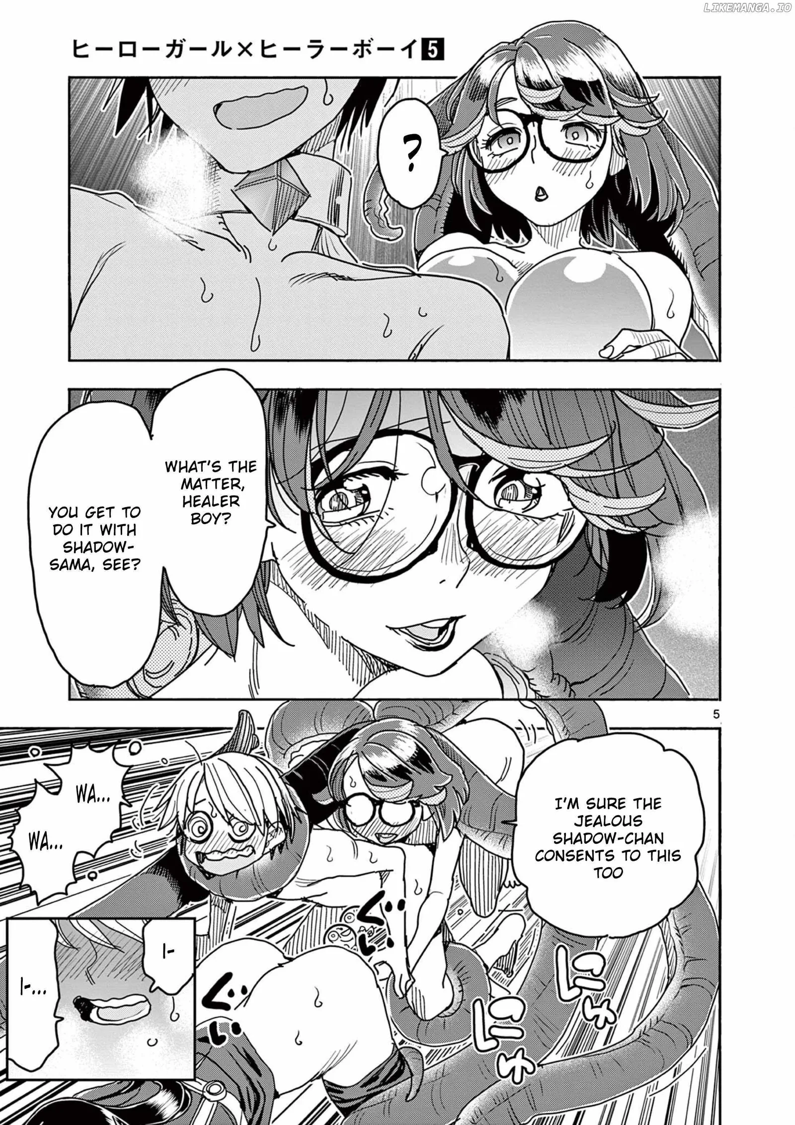 Hero Girl × Healer Boy: Touch or Death Chapter 47 page 5