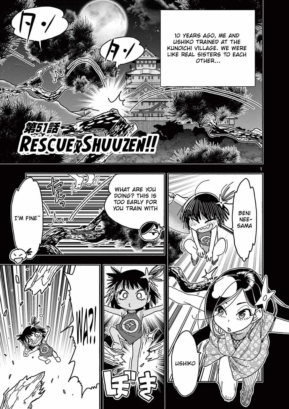 Hero Girl × Healer Boy: Touch or Death Chapter 51 page 1