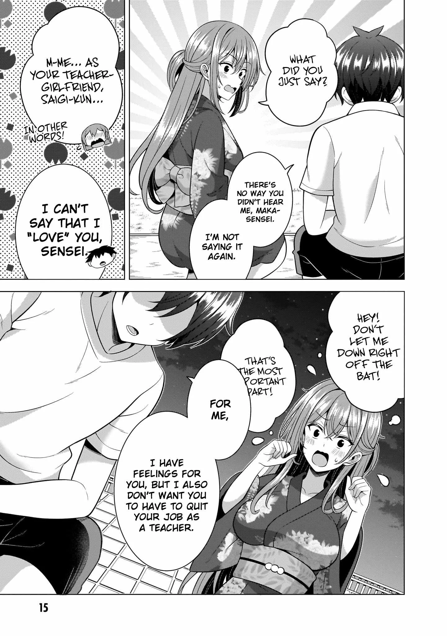 My Teacher-Girlfriend Chapter 62 page 17