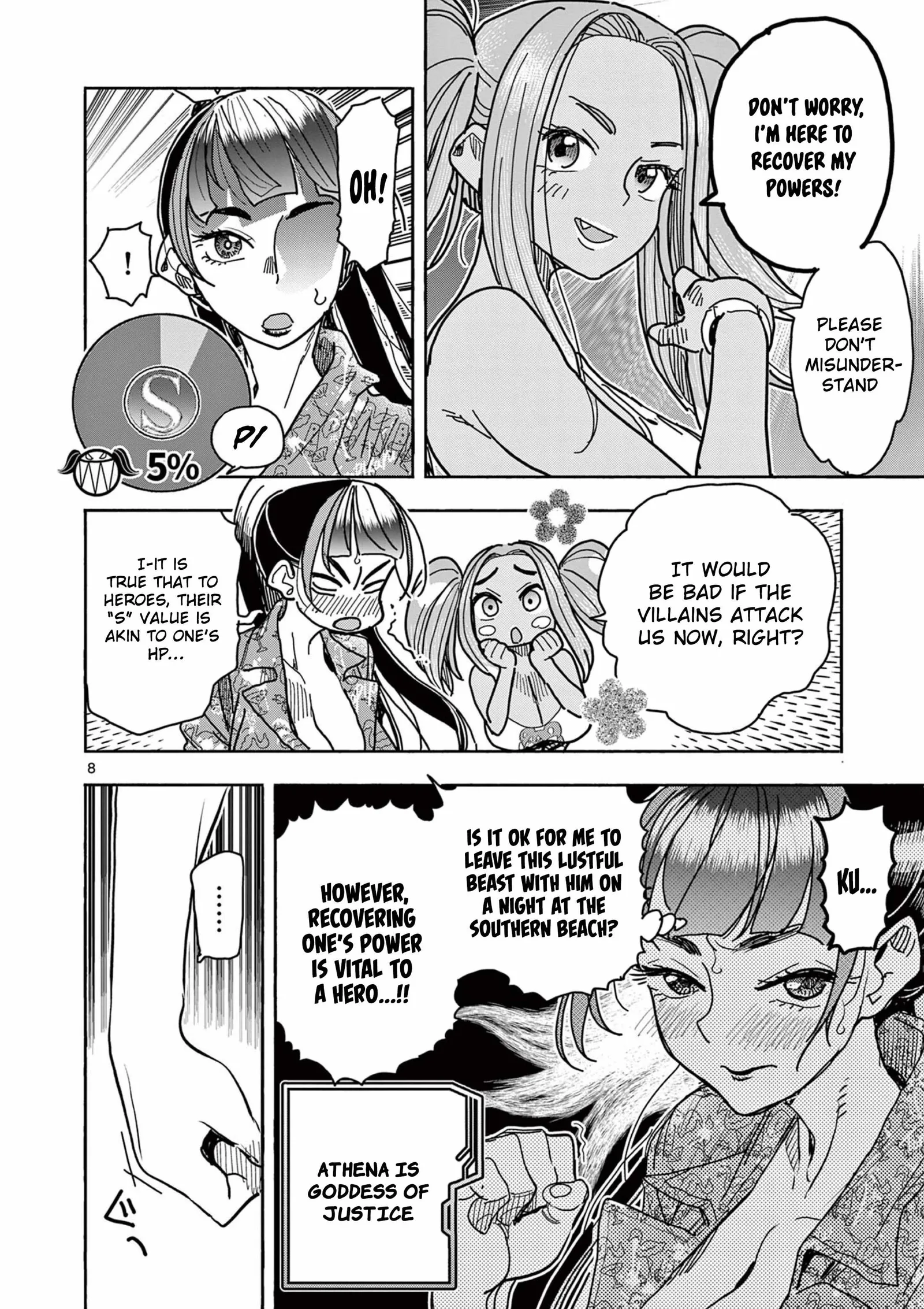 Hero Girl × Healer Boy: Touch or Death Chapter 34 page 8