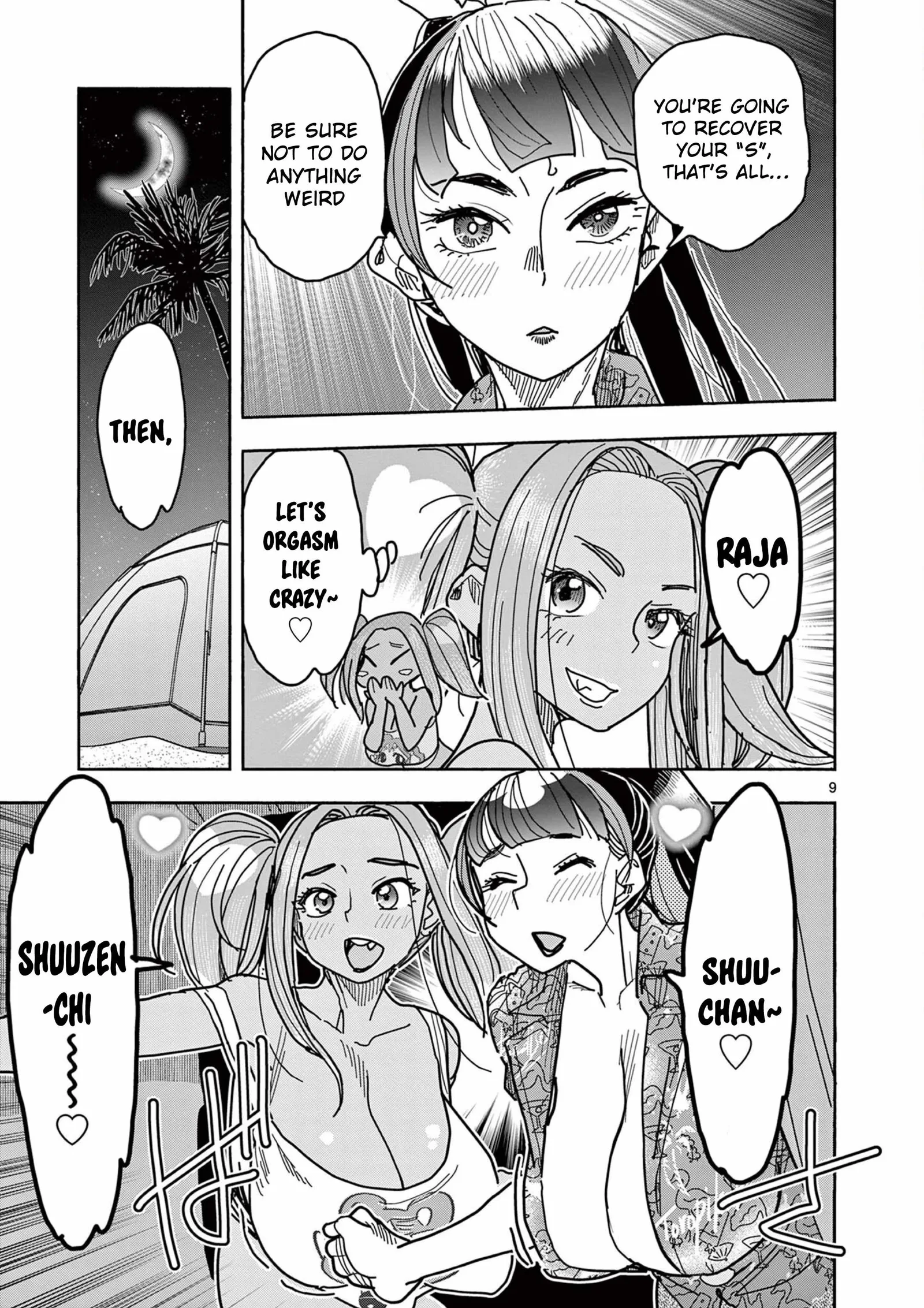 Hero Girl × Healer Boy: Touch or Death Chapter 34 page 9