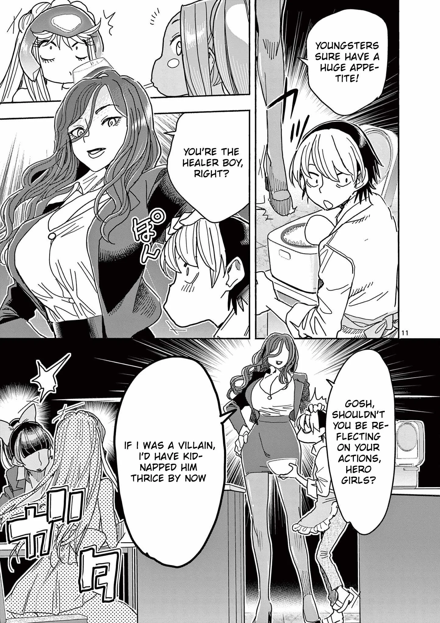 Hero Girl × Healer Boy: Touch or Death Chapter 77 page 12