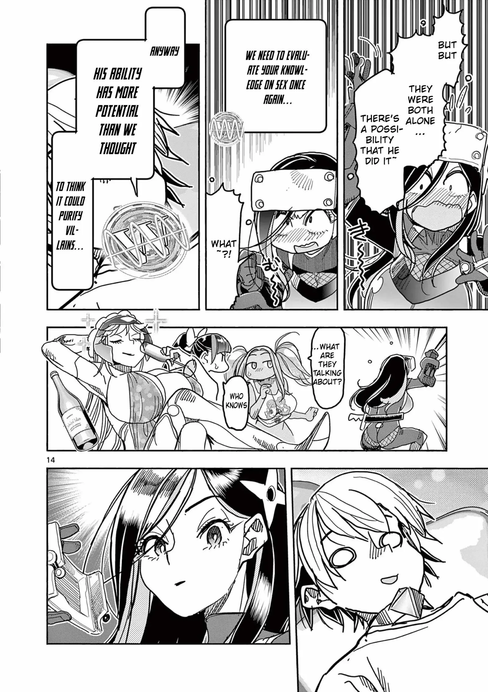 Hero Girl × Healer Boy: Touch or Death Chapter 57 page 14