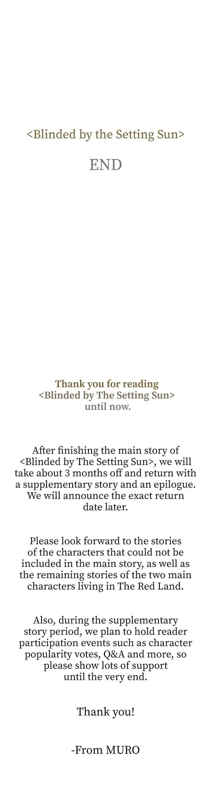 Blinded by the Setting Sun Chapter 211 page 19