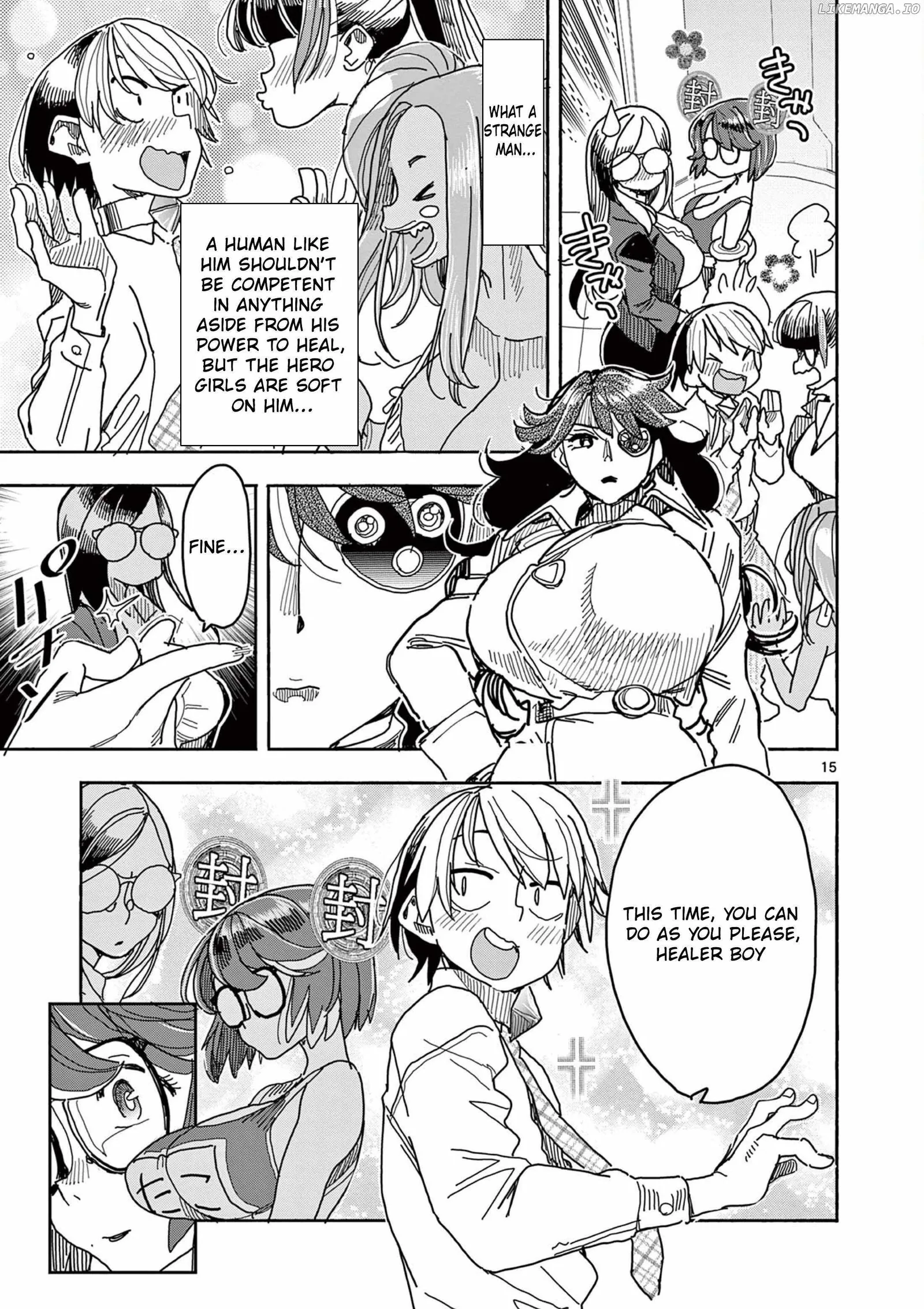Hero Girl × Healer Boy: Touch or Death Chapter 48 page 16