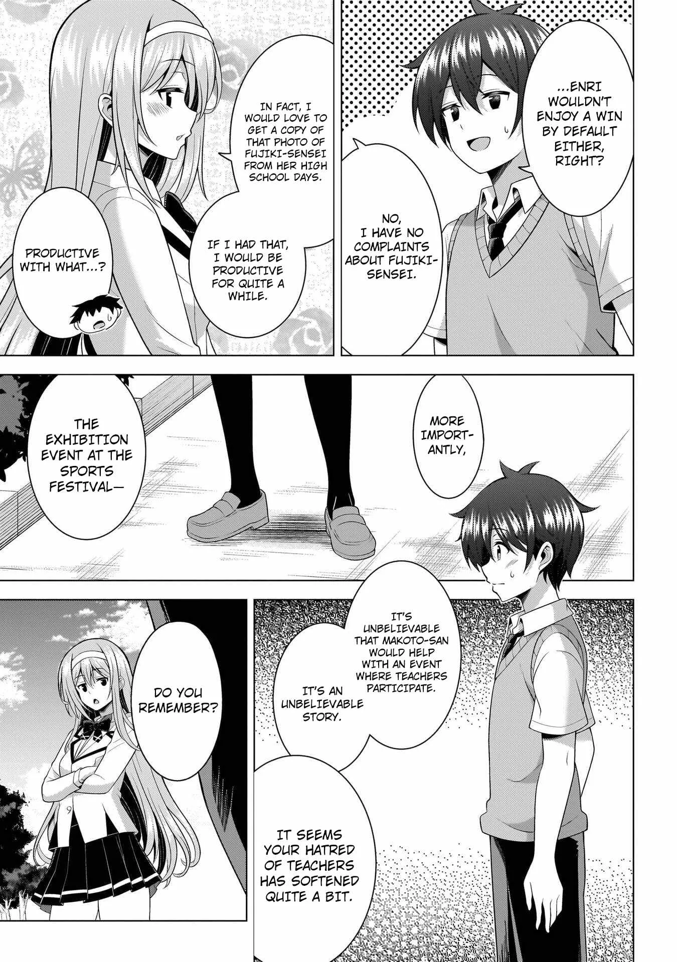 My Teacher-Girlfriend Chapter 71 page 8
