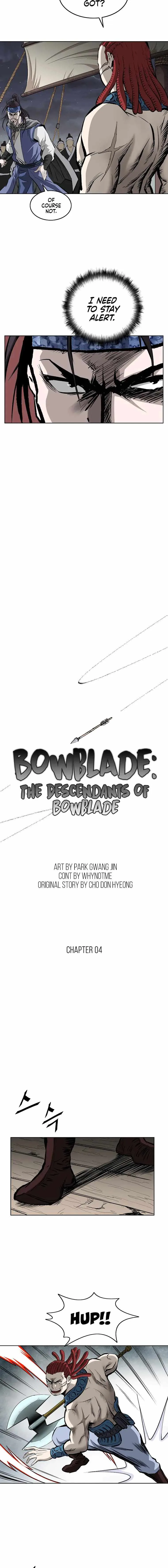 Bowblade: (The Descendants of Bowblade) Chapter 4 page 4
