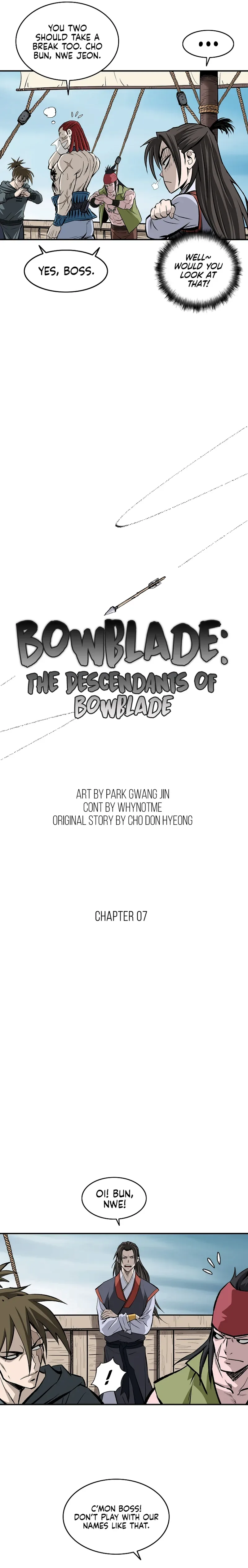 Bowblade: (The Descendants of Bowblade) Chapter 7 page 5