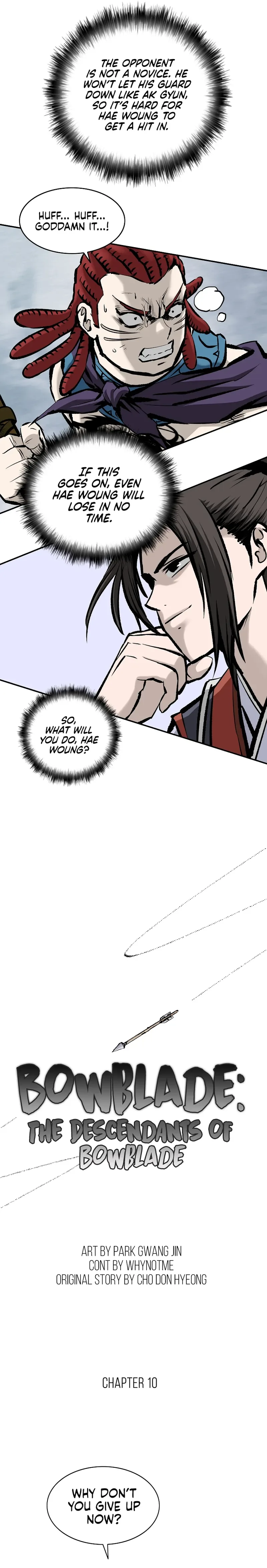 Bowblade: (The Descendants of Bowblade) Chapter 10 page 8