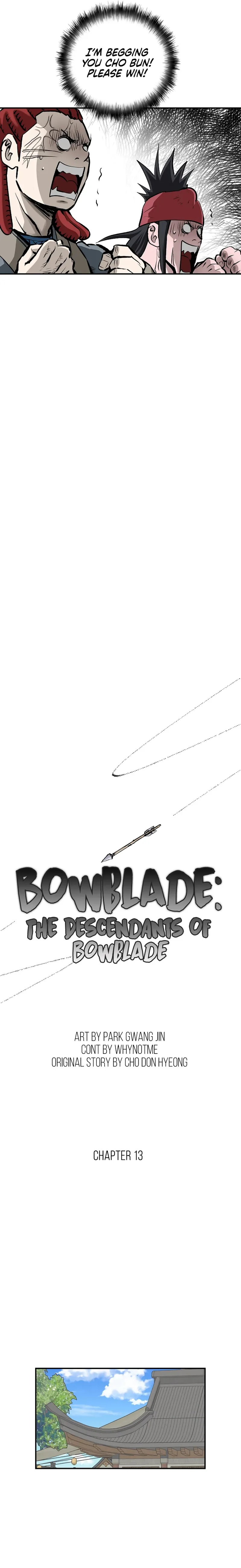 Bowblade: (The Descendants of Bowblade) Chapter 13 page 4