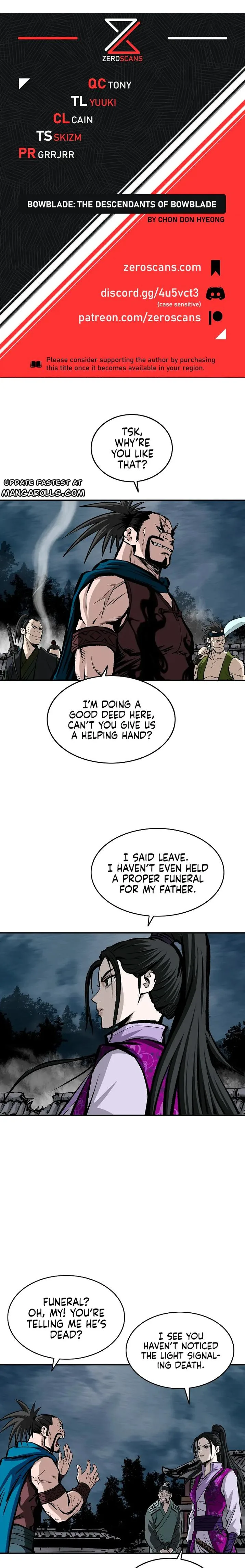 Bowblade: (The Descendants of Bowblade) Chapter 16 page 2