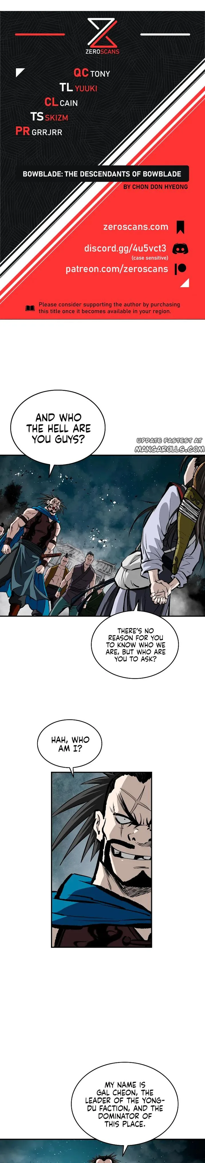 Bowblade: (The Descendants of Bowblade) Chapter 17 page 2