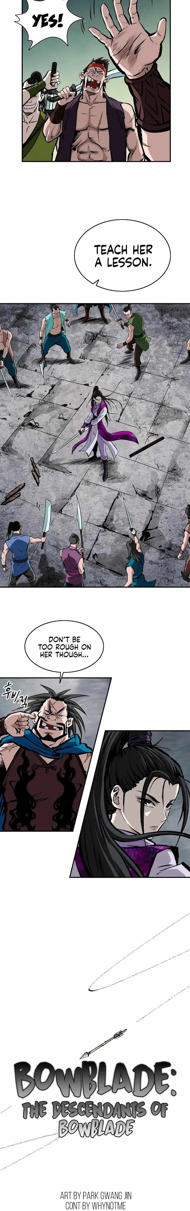 Bowblade: (The Descendants of Bowblade) Chapter 16 page 6