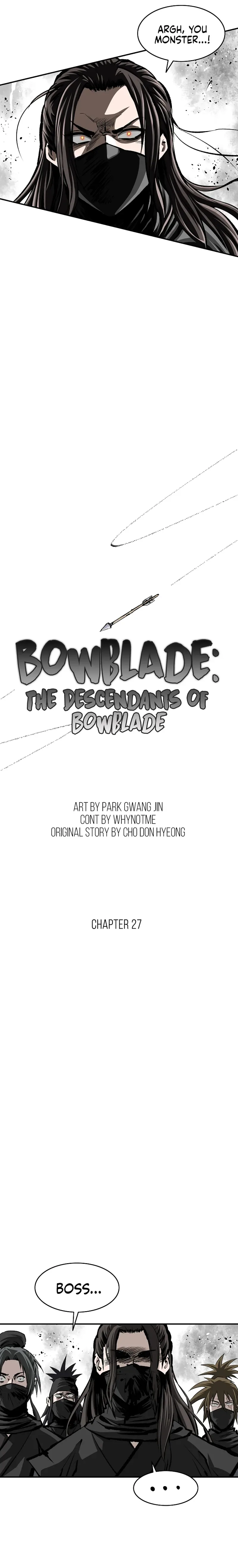 Bowblade: (The Descendants of Bowblade) Chapter 27 page 9