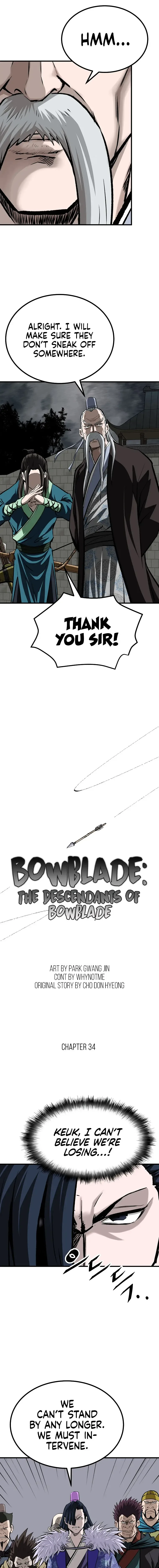 Bowblade: (The Descendants of Bowblade) Chapter 34 page 7