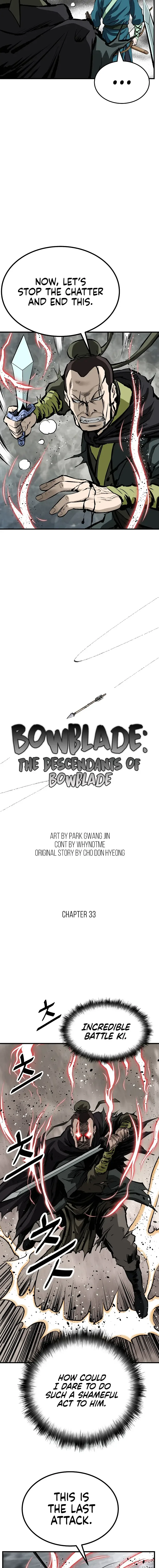 Bowblade: (The Descendants of Bowblade) Chapter 33 page 6