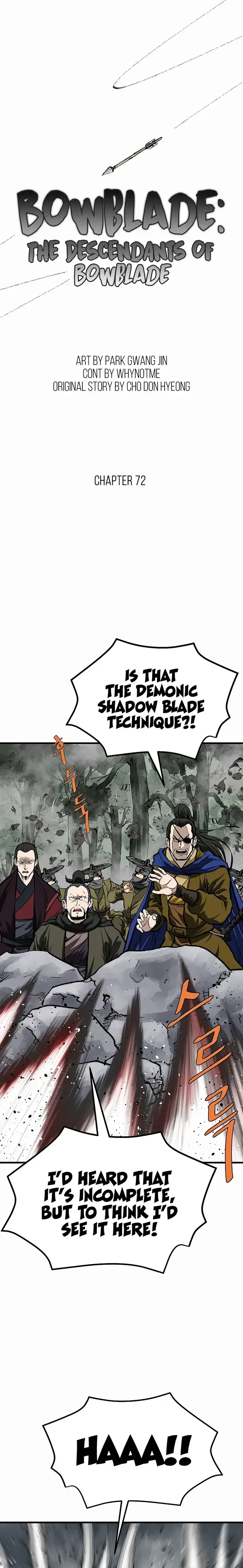 Bowblade: (The Descendants of Bowblade) Chapter 72 page 11