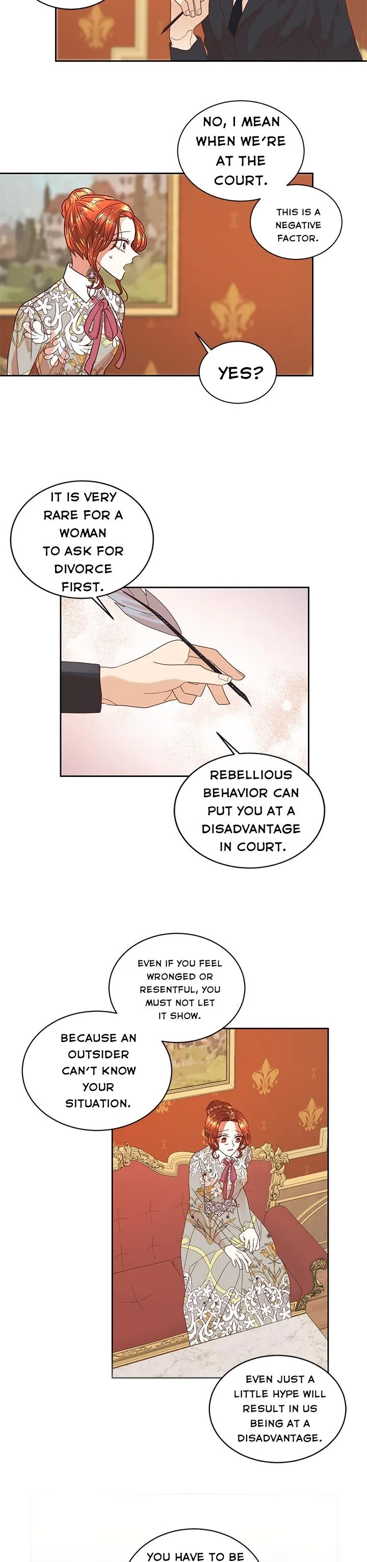 Can’t pretend to be blind anymore Chapter 6 page 14