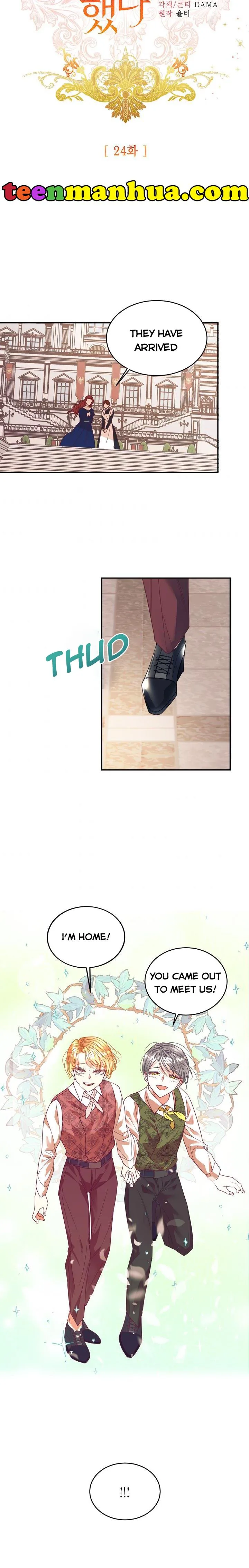 Can’t pretend to be blind anymore Chapter 24 page 5