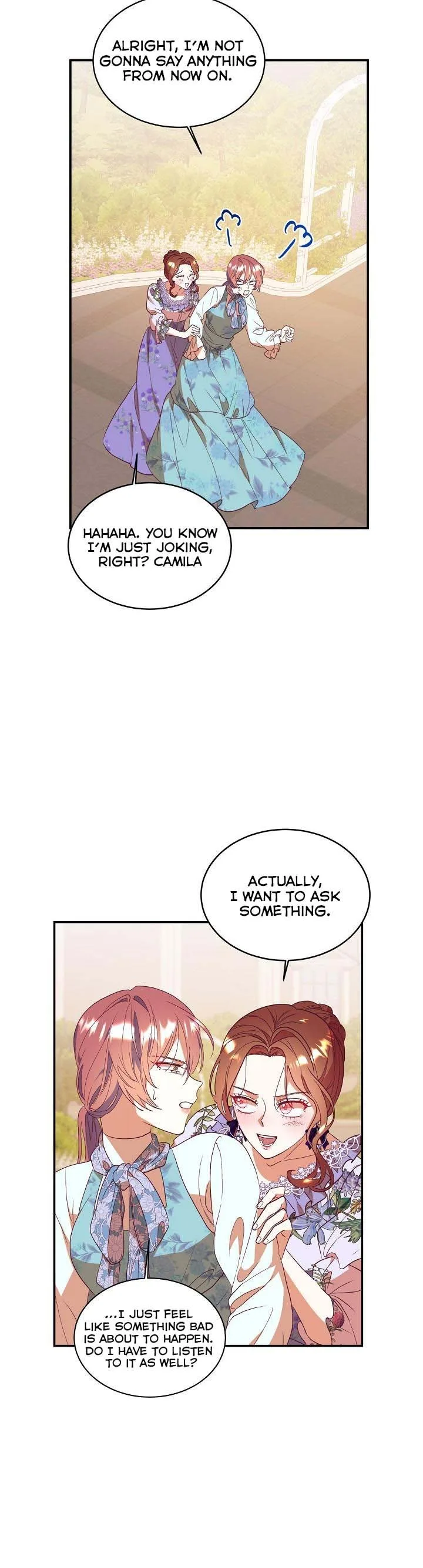 Can’t pretend to be blind anymore Chapter 56 page 22