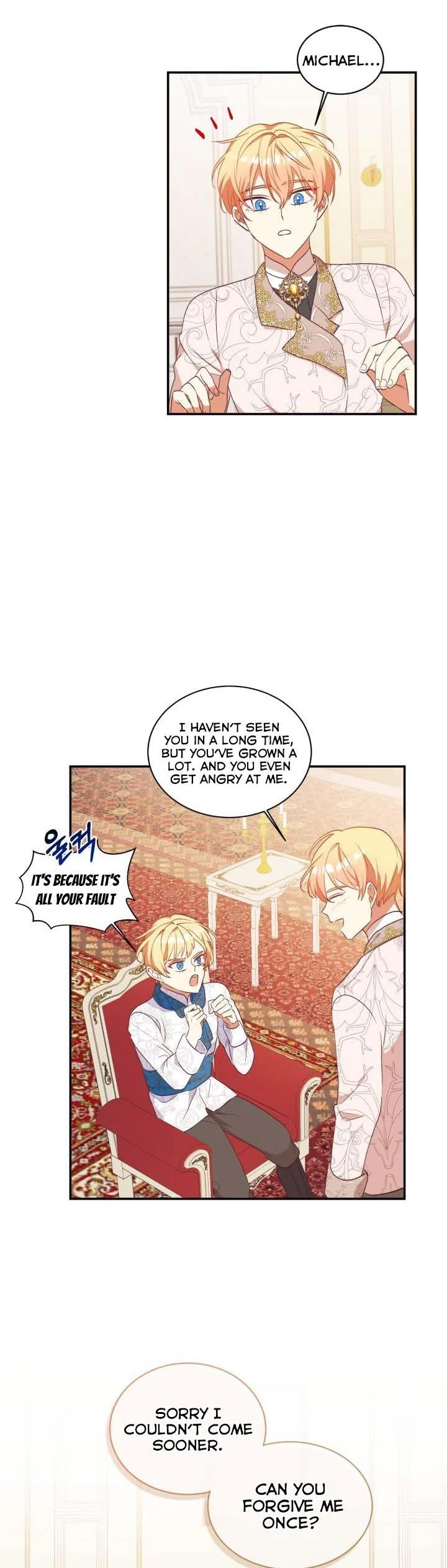 Can’t pretend to be blind anymore Chapter 58 page 22