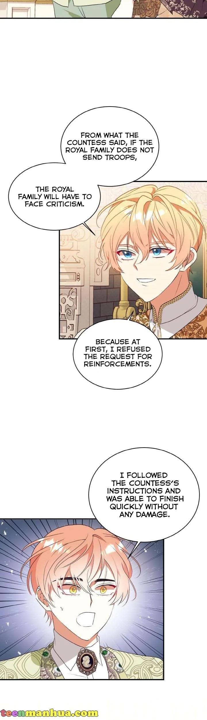 Can’t pretend to be blind anymore Chapter 70 page 4