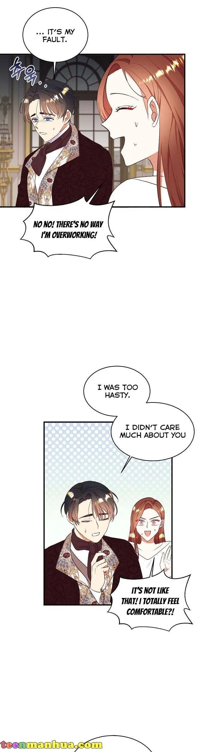 Can’t pretend to be blind anymore Chapter 71 page 4