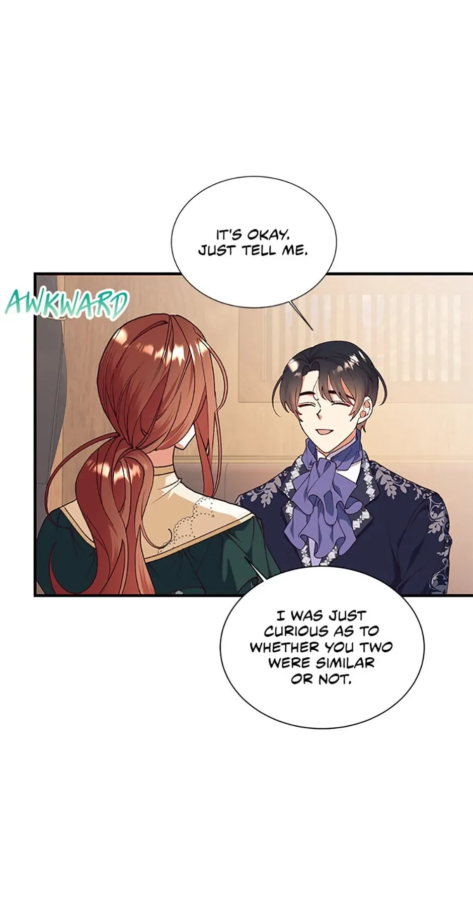 Can’t pretend to be blind anymore Chapter 110 page 36