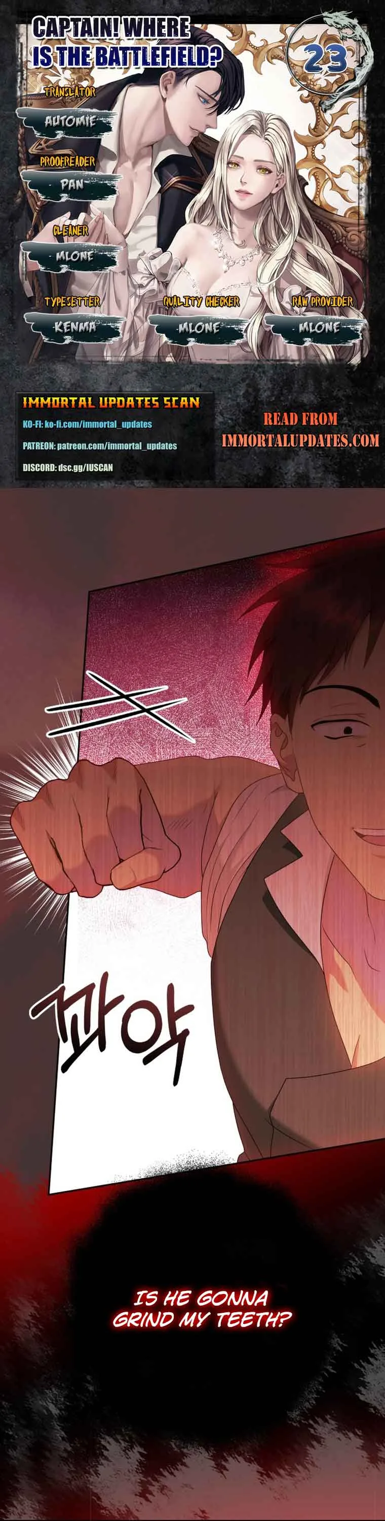 Captain! Is this battlefield here? Chapter 23 page 2