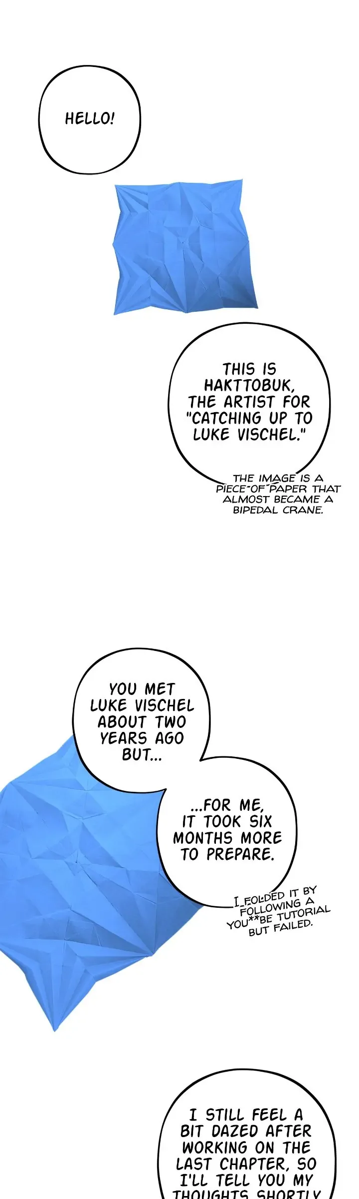 Catching Up With Luke Bischel Chapter 79.5 page 14