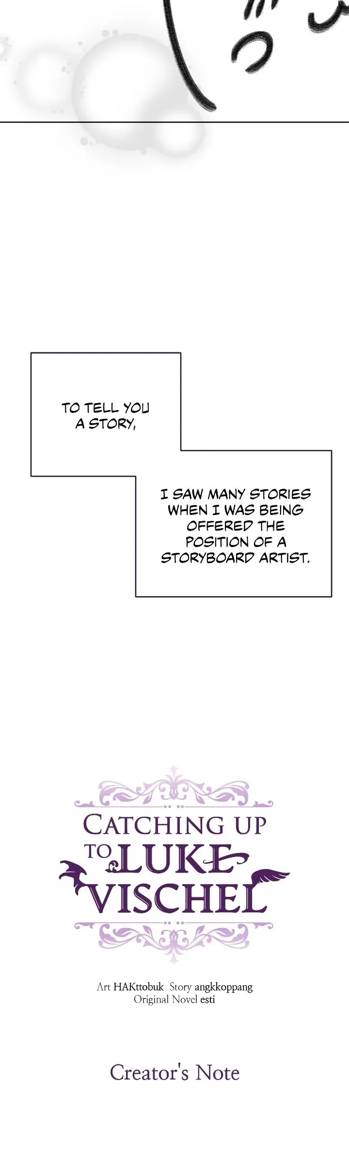 Catching Up With Luke Bischel Chapter 79.5 page 3