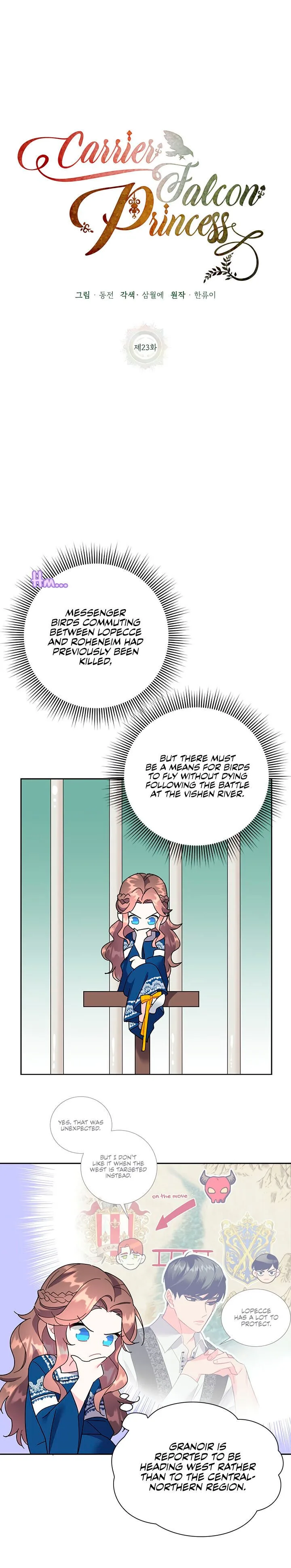Cavier Falcon Princess Chapter 23 page 15