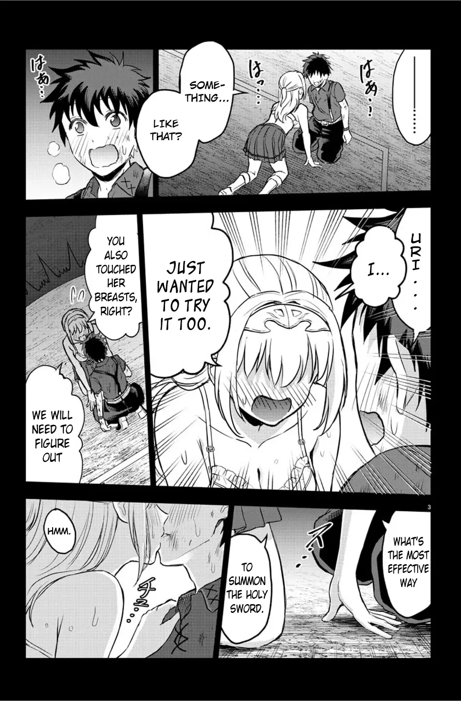 Cherry Hero and the “Holy” Sword Chapter 4 page 4