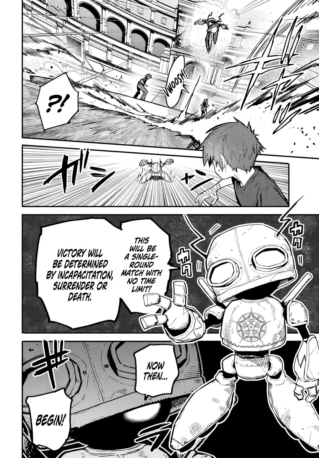 The Gladiator Known As the Weakest Is Unrivaled With His Game Knowledge: Rising Up in the Colosseum of a Female-Dominated World Chapter 3 page 5