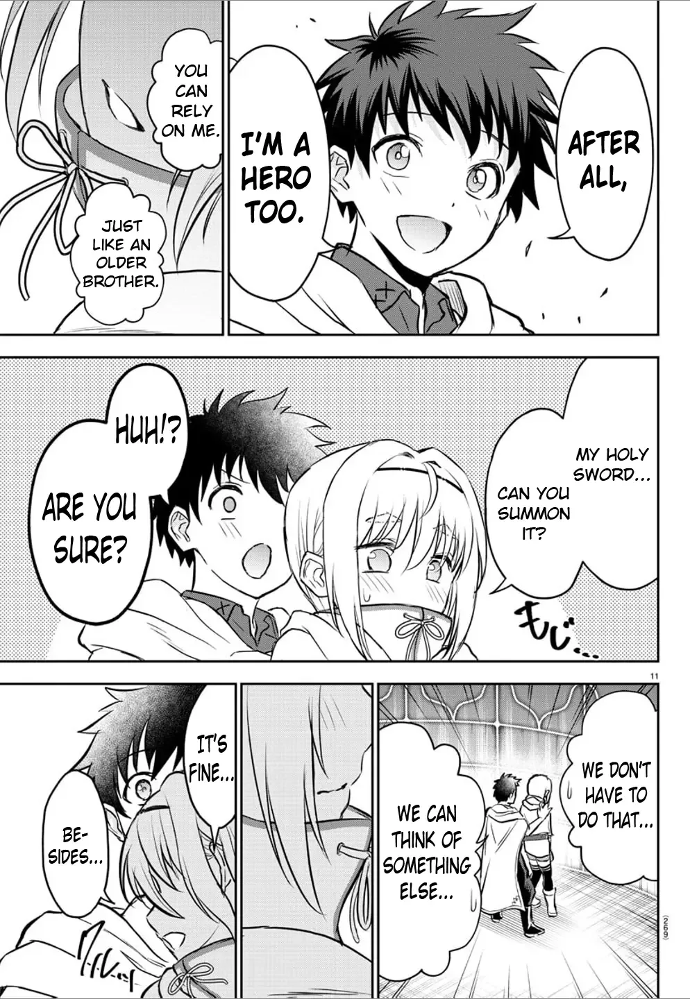 Cherry Hero and the “Holy” Sword Chapter 7 page 12