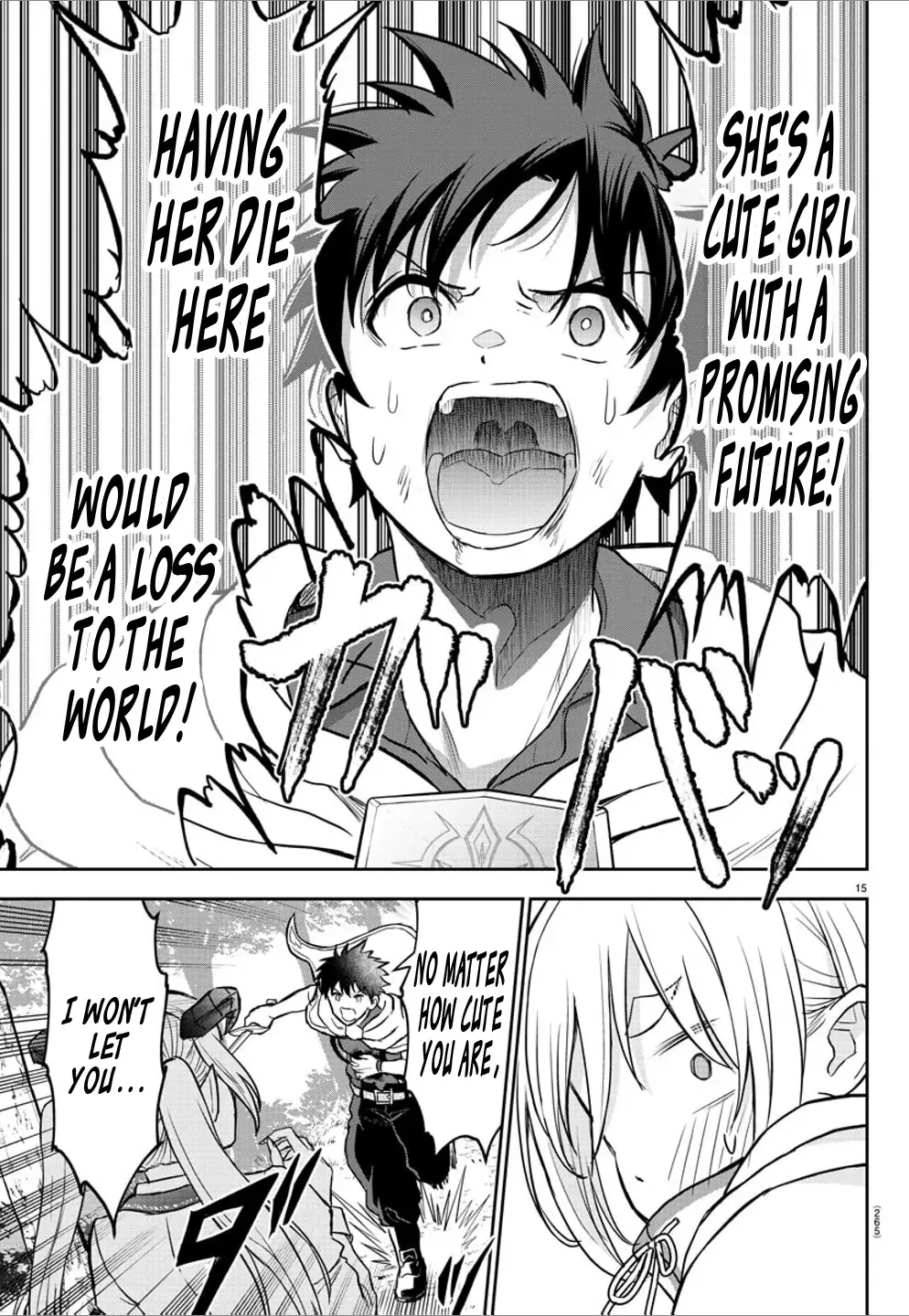 Cherry Hero and the “Holy” Sword Chapter 9 page 16