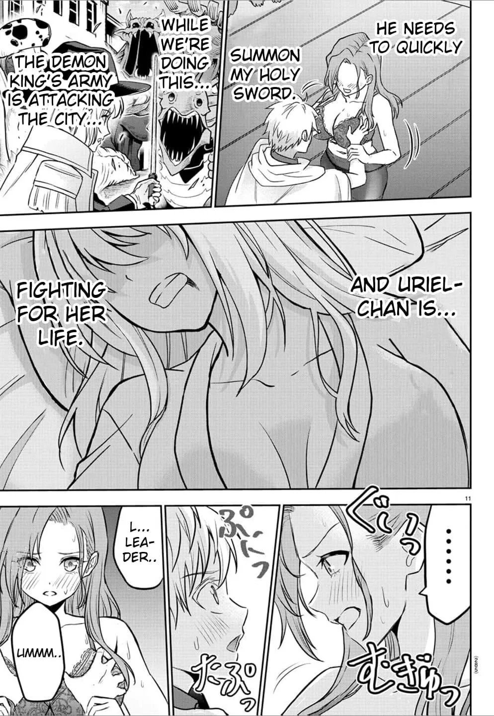 Cherry Hero and the “Holy” Sword Chapter 17 page 12