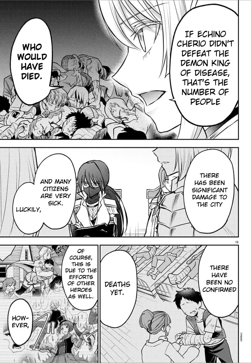 Cherry Hero and the “Holy” Sword Chapter 35 page 15