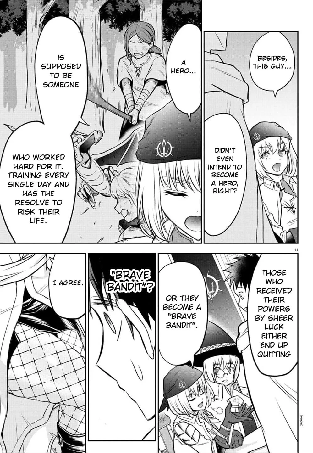 Cherry Hero and the “Holy” Sword Chapter 35 page 11