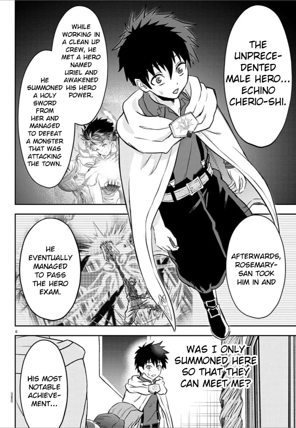 Cherry Hero and the “Holy” Sword Chapter 35 page 6