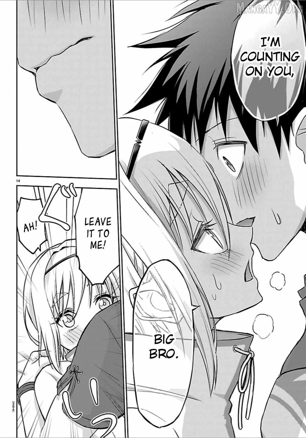 Cherry Hero and the “Holy” Sword Chapter 53 page 14