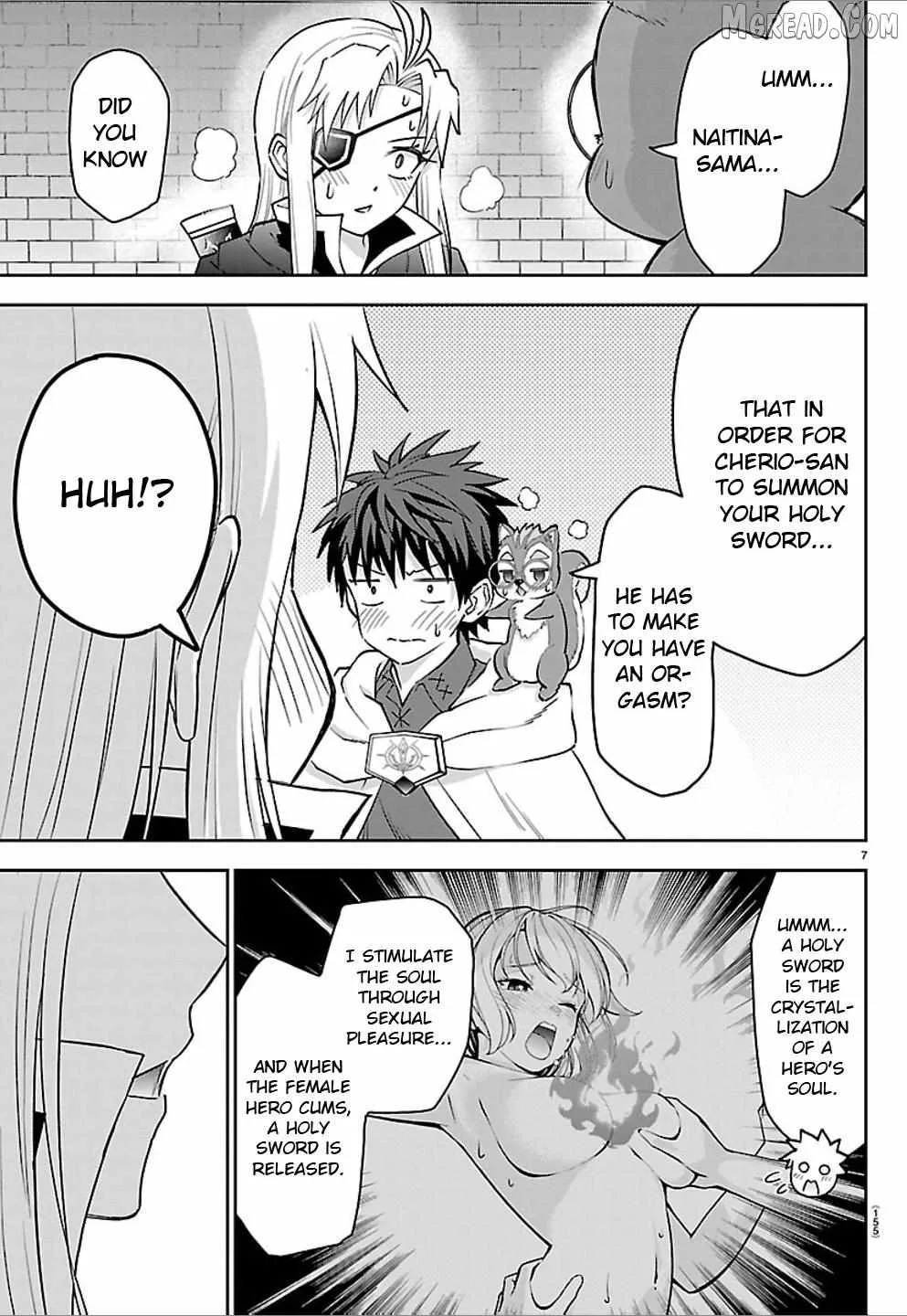 Cherry Hero and the “Holy” Sword Chapter 58 page 8