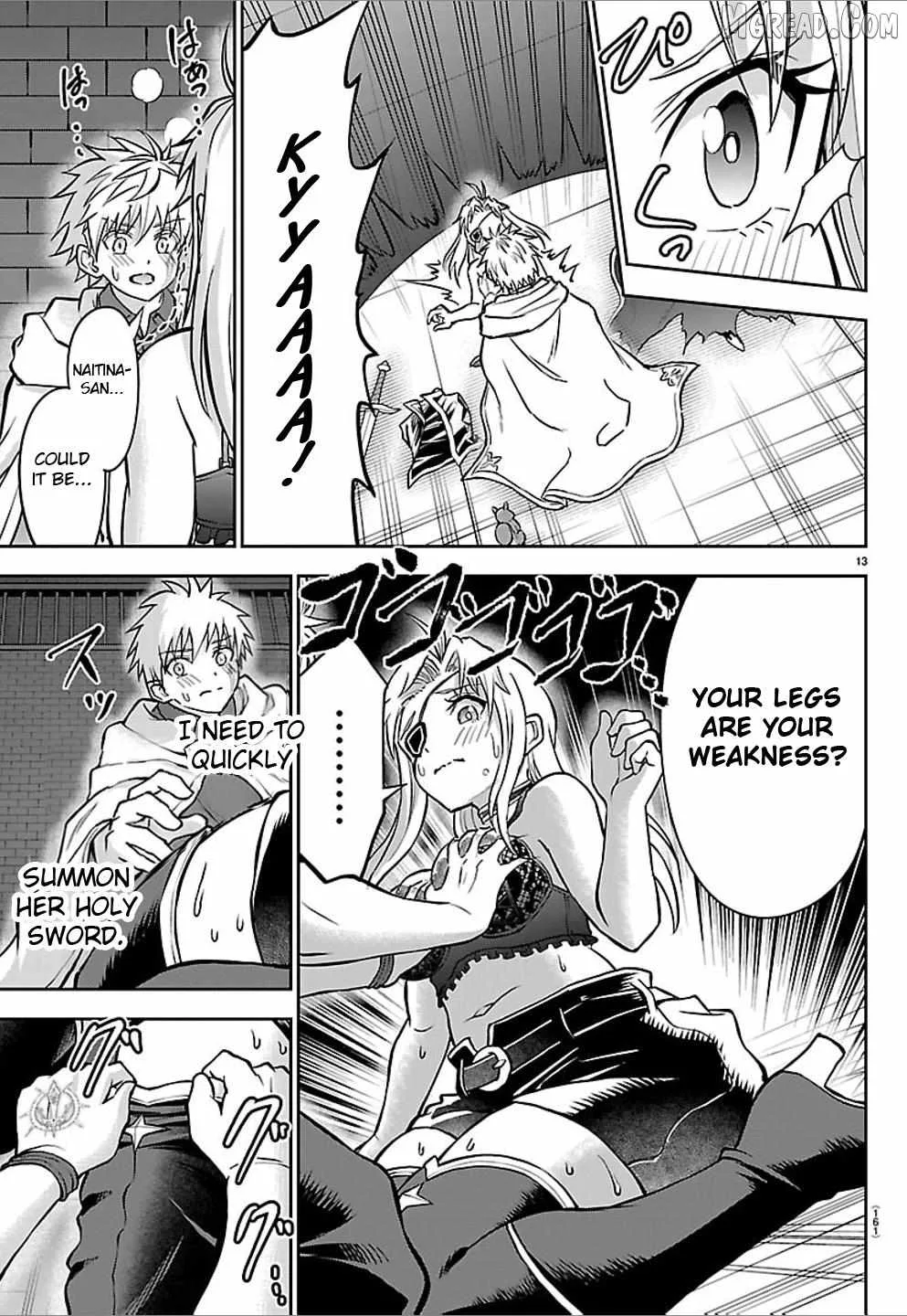 Cherry Hero and the “Holy” Sword Chapter 58 page 14