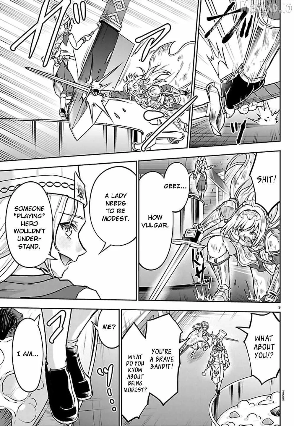 Cherry Hero and the “Holy” Sword Chapter 61 page 9